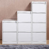 Bingyu BYlj-322 Drawer metal cabinet Kuai Lao hanging cabinet File card box Four buckets and one word handle Customized