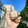 Image-beautiful, translucent liquid foundation that naturally covers blemishes without makeup. It moisturizes, brightens, and evens skin tone. It’s not easy to remove makeup.