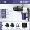 Zhengrui electric torsion shear wrench H22/H24H30 steel structure 10.9 grade high strength plum blossom bolt torsion shear type torsion shear gun H30 with M27/M30 sleeve