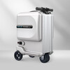 Airway Airway 20-inch smart electric suitcase rideable travel boarding case manned trolley case SE3miniT luxury version silver can be boarded