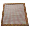 Oshima Yuda tatami mat custom-made Japanese tatami electric heating coconut palm latex mattress custom-made mat floor cushion double-sided rattan mat fabric removable and washable tata mat in stock 30cm*28cm/thickness color random hair surface + core total thickness 60mm