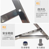 Suitable for Sherry stainless steel air conditioner outdoor unit bracket 1.5/2/3 hanging rack air conditioner rack support bracket tripod 1P universal bracket 1.3KG