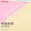 Kitshine Korean imported chopstick storage box cutlery box portable storage box resin material transparent flip-top adult student medium transparent chopsticks spoon portable box