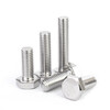 Jinchao 304 stainless steel external hexagonal screw extended screw bolt M3M4M5M6M8M10M12M14M16M20 M6*20 (10 pieces)