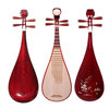 Folk music pipa musical instrument for adults and children beginners entry-level pipa professional teaching pipa mahogany rosewood pipa musical instrument adult rosewood axis performance level