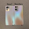 X is suitable for OPPO Reno7 original disassembled original back cover glass reno7pro original back cover body accessories Reno7Pro Star Language Wish without lens original