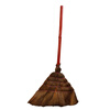 Kelibang Brown Broom Wooden Handle Brown Bark Broom Brown Hair Broom KB1131 Wooden Handle