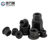 Guwanji grade 4.8/8.8 high strength flange nut hexagonal padded nut thickened pressure plate screw nut M8M10-M30 (grade 10.9) M10 10 pieces black 45# steel
