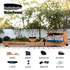 WaterRower original imported rowing machine water resistance rowing machine home aerobic fitness equipment double-track solid wood imported Jingzhi model ash wood naturally has LOGO Jingzhi model