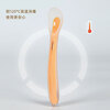 COOKSS Newborn Baby Spoon Children's Silicone Soft Spoon Newborn Food Complementary Spoon Baby Learns to Eat, Water and Breastfeeding Soft Head Spoon