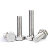 Jinchao 304 stainless steel external hexagonal screw extended screw bolt M3M4M5M6M8M10M12M14M16M20 M6*20 (10 pieces)