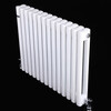 Qian Huinong customized water heating radiator steel radiator central hot water radiator steel two-column engineering wall hanging center distance 600-25 columns (height 67cm width 1 0mm