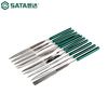 SATA 10pcs diamond file set mini small file flat file 4*160mm 03830