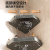 Wrigley bathroom triangle rack space aluminum bathroom rack corner basket bathroom triangle rack shower room pendant classic-gun gray double layer triangle basket