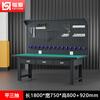 Kaiyuan flat three-drawn double-hanging plate 1800*750*1720mm anti-static heavy-duty workbench fitter's bench industrial assembly line tool table multi-functional maintenance tool table experimental operating table