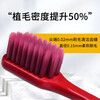 Langli Jiecai Carbon Zhenzhen protects adult wide-head soft-bristled toothbrush with high-density pointed filament independent brush cap Chinese style carbon filament bristles 4 pack