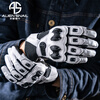 Alien Snail T3 Gloves Carbon Fiber Anti-fall Anti-Slip Men's and Women's Four Seasons Breathable Motorcycle Racing Motorcycle Riding Equipment T2 Black XL