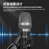Yixun condenser microphone dynamic large diaphragm condenser microphone indoor and outdoor microphone live broadcast karaoke recording national anchor dedicated Aberson AU20 one-to-one wireless microphone