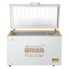 Homa 380 liter commercial refrigerator freezer household first-class energy efficiency computer temperature controlled horizontal freezer dark brown length 1300mm width 755mm height 850mm