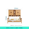 Lin's home children's bed tatami bed cabinet integrated bed small apartment storage bed boys and girls single bed LH250A1