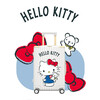 Ginza Hello Kitty co-branded high-looking aluminum frame box Chinese Valentine's Day gift universal wheel large capacity suitcase crystal powder-butterfly perfume 20 inches