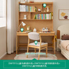 Quanyou Home Youth Bedroom Solid Wood Desk Chair L-shaped Desk Bookshelf Student Lift Study Table Furniture