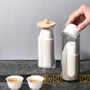 Heat-resistant disposable Kung Fu tea cup with storage cup holder rice husk tea cup tea reception 60ml tea cup high-end high-end storage rack
