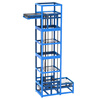 Guangkai reciprocating elevator vertical chain continuous lifting freight elevator cyclic reciprocating 1 ton 2 ton pallet elevator custom reciprocating elevator