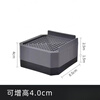 Suitable for Haier 10kg 8kg washing machine special base frame drum pulsator heightening shock-absorbing foot pads elephant 4 pieces large size huge stable height increase 4.0cm 8.5x8.5cm 1 set