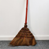 Kelibang Brown Broom Wooden Handle Brown Bark Broom Brown Hair Broom KB1131 Wooden Handle