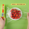 Meiya disposable cling film, point-break food grade, knife-free, strong adhesive, suitable for microwave ovens, refrigerators, home use, large, medium and small combinations, 3 rolls totaling 150 meters
