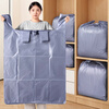 Visitor (FK) Moving Packing Bag Storage Luggage Clothes Quilt Packing Artifact Pack Quilt Extra Large Portable Plastic Bag Clothes Sundry Packing Bag 55*80 10 pcs
