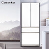 Casarte refrigerator 505 liter French multi-door refrigerator embedded in flat slim body pure white series automatic ice machine home refrigerator smart sterilization + low oxygen storage + four-speed temperature change + deep freezing smart freezing