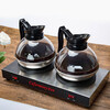 Fanyu Double Warm Coffee Insulation Stove Double-Head Coffee Pot Heating and Insulation Hotel Commercial Double-Head Heating and Insulation Stove Kettle American J Coffee Pot