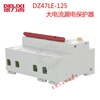 Three-phase four-wire leakage protection 125A leakage protector DZ47LE 4P 100A circuit breaker 80A 100A 4p