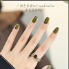 Sweet Color unscented environmentally friendly nail polish no-bake avocado green 12ml matcha green fresh green quick-drying New Year gift
