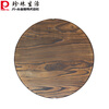 Pearl Life Wooden Lid Handmade Fir Pot Lid Pearl Life Fir Wood Lid 30/33/36/39/42cm Dark Brown 42cm