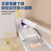 Baojiajie face towel flat mop 16cm with 2 pieces of velvet cloth with a pole length of 71cm F53 mini mop lazy cloth mop