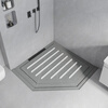 Fantasy Island Bathroom Anti-slip Stone Pedal Bathroom Sunken Shower Room Slate Shower Board Bathroom Footing Tile Floor Customized Shower Board 3-piece Set Contains Stone Base Number of Squares 1.4