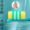EBISU Quadruple Hair Transplantation Adult Toothbrush Cleans Between Teeth, Protects Gums, Freshens Breath, 2 Toothbrushes in Random Colors