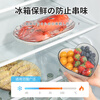 Home KATEI STORY Japanese thickened antibacterial fresh-keeping cover food-grade special disposable plastic wrap cover household fresh-keeping bag leftovers bowl cover antibacterial plastic wrap cover 1 box + hook 120 pieces