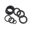 Jinggong (JINGGONG) nitrile rubber o-ring sealing ring o-shaped rubber ring oil seal sealing ring waterproof and high temperature resistant black gasket outer diameter 17*wire diameter 1.5 (50 pieces)