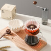 Hero Coffee Filter Paper Drip Hand-brewed Coffee Filter Paper Cake Bowl Filter Cup Special 50 Pieces 185mm