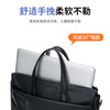POLO briefcase soft leather men's business handbag 16-inch computer bag horizontal shoulder file bag birthday gift