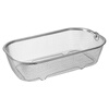 Shuangshan member exclusive purchase 304 stainless steel drain basket, original price 48 stainless steel drain basket - length 35.5 width 20 height 9.5cm