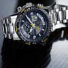 CITIZEN Eco-Drive Blue Angel Air Eagle Multifunctional Fashion Business Men's Watch as a Gift for Your Boyfriend JY8078-52L