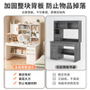 Xunqiao dressing table bedroom computer table integrated simple modern desk makeup table two-in-one makeup cabinet mirror bedside bookshelf upgraded model warm white 120CM + lamp mirror + chair