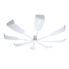 Central air conditioning windshield office ceiling fan air outlet anti-direct blow guide fan shield wind guide shield white upgraded ceiling fan guide fan