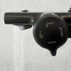 Gold Medal Bathroom GOLD All Copper Gun Gray Shower Ceramic Valve Shower with Spray Gun KA (Installation Not Included) KA05803 Elegant Black KA05803
