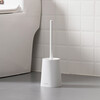 Camellia (CHAHUA) No dead angle splash-proof toilet brush set wall-mounted seat-type toilet brush household cleaning toilet artifact Aites toilet brush seat-type